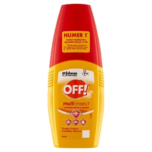 OFF! Multi Insect, insect repellent spray, with icaridin 20%, 100 ml