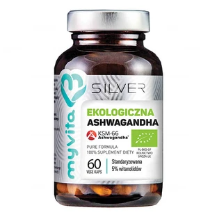 MyVita Silver Ashagandha Bio, 60 capsules