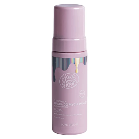 FaceBoom, espuma limpiadora facial, 150 ml