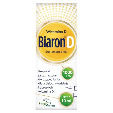 Biaron D, vitamine D 1000 UI, spray, 10 ml
