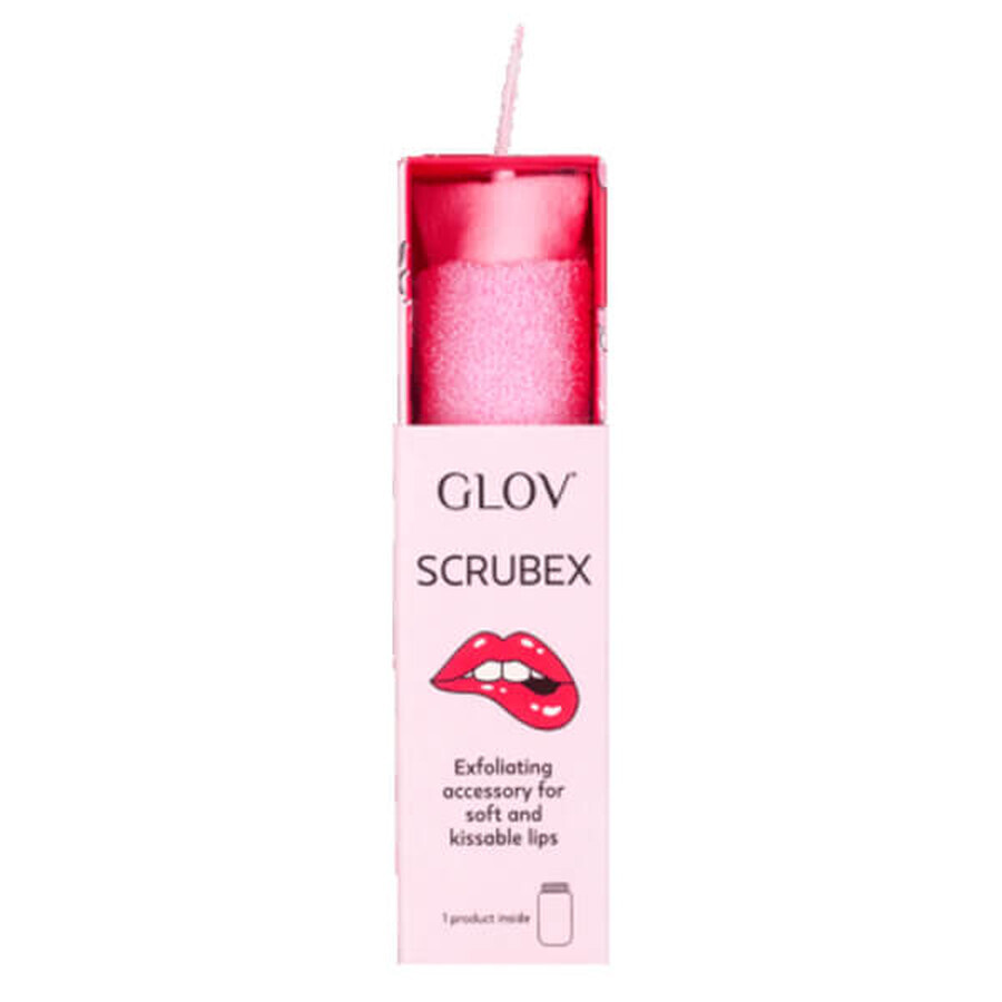 Glov Scrubex, scrubbing and lip care accessory, 1 pc Glov Scrubex, scrubbing and lip care accessory, 1 pc