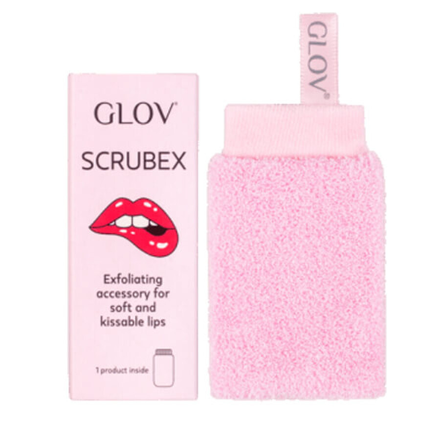 Glov Scrubex, scrubbing and lip care accessory, 1 pc Glov Scrubex, scrubbing and lip care accessory, 1 pc