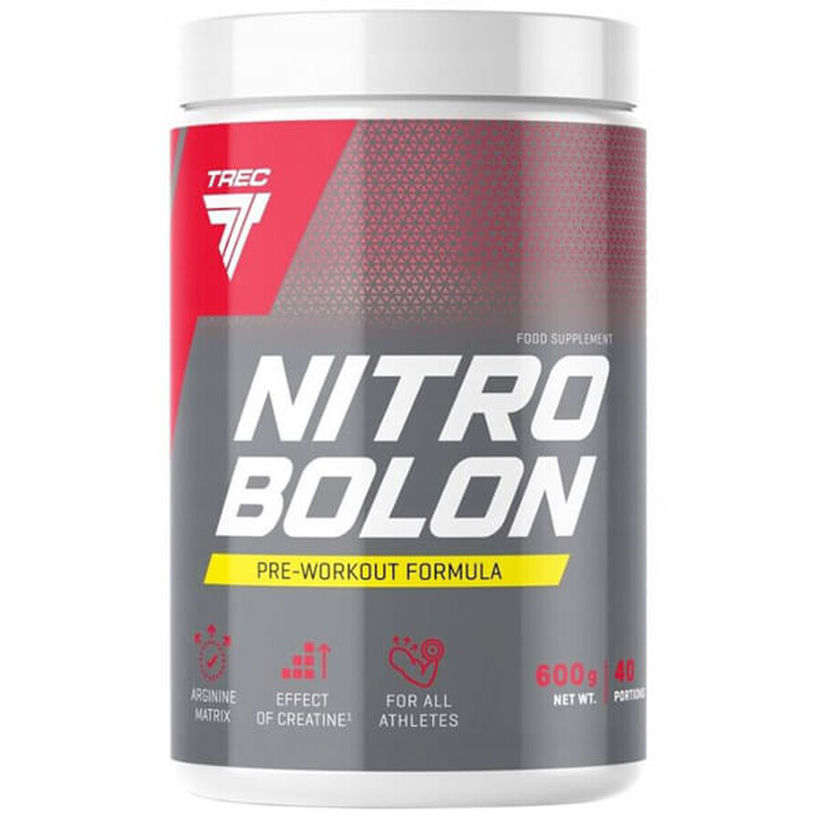 Buy Trec Nitrobolon, orange flavor, 600 g Trec Nitrobolon, orange flavor, 600 g