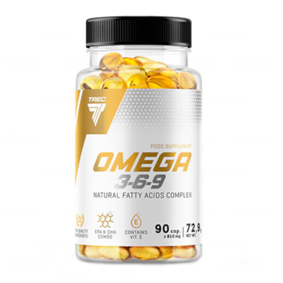 Comprar Trec Omega 3-6-9, 90 cápsulas Trec Omega 3-6-9, 90 cápsulas