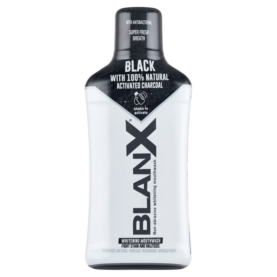 Buy BlanX Black activated charcoal whitening mouthwash 500 ml BlanX Black activated charcoal whitening mouthwash 500 ml