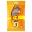 BIC 3 Sensitive Pouch, maquinilla de afeitar para hombre, tres hojas, 12 piezas