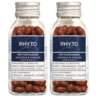Supliment pentru pǎr şi unghii Phytophanere, 2 x 120 capsule, Phyto
