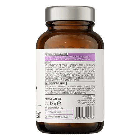 OstroVit Pharma Metil B-Complex, 30 cápsulas