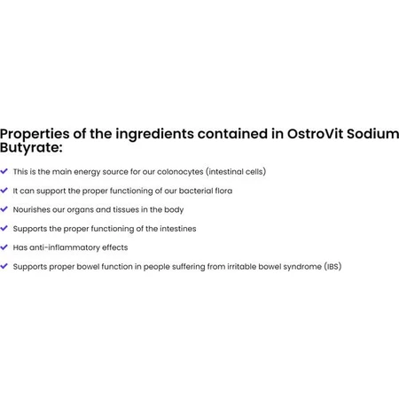 Sodium Butyrate, 90 capsule, Ostrovit