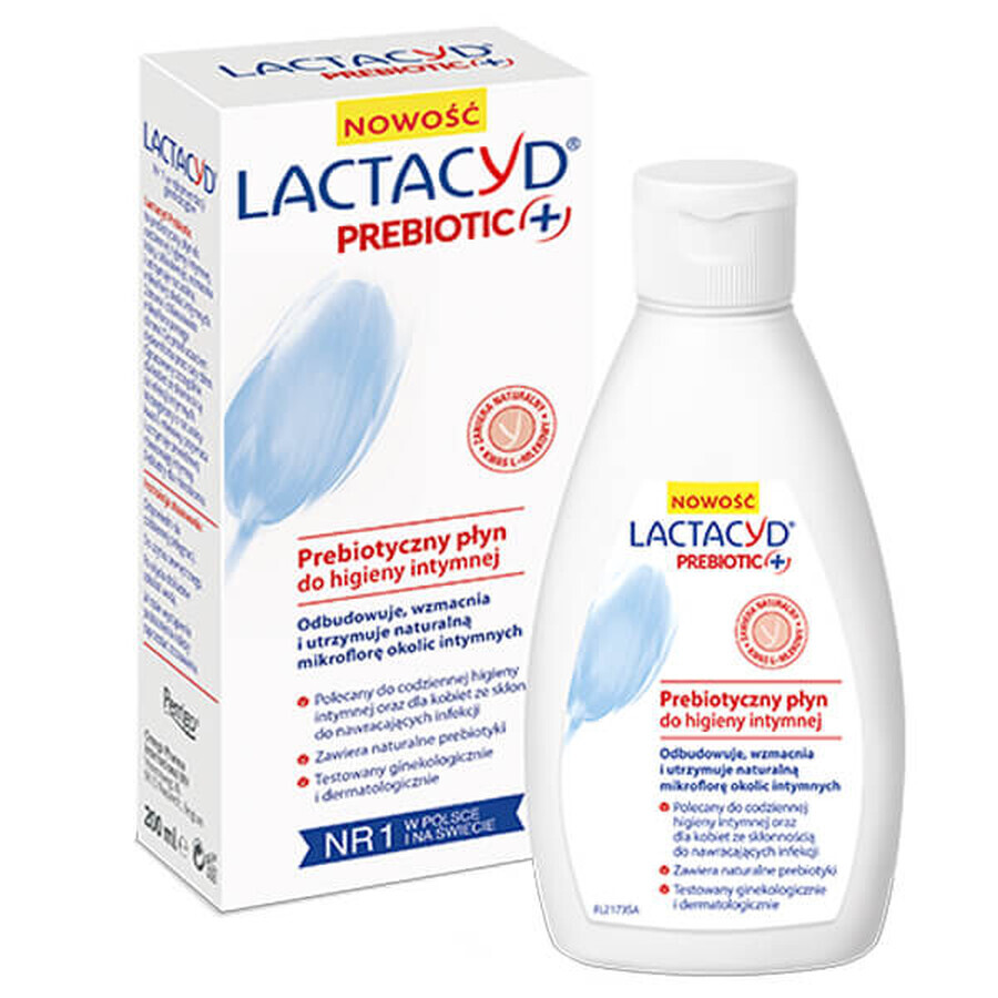 Comprar Lactacyd Pharma Prebiotic+, líquido probiótico para la higiene íntima, 200 ml Lactacyd Pharma Prebiotic+, líquido probiótico para la higiene íntima, 200 ml