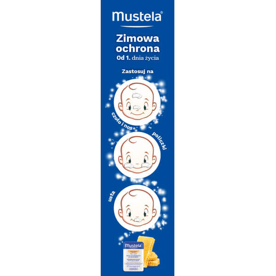 Mustela Bebe Enfant, protective stick with Cold Cream, from birth, 9.2 g
