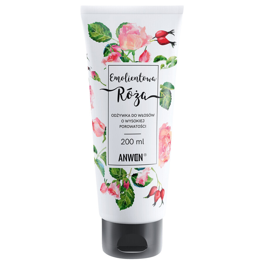 Comprar Anwen Emollient Rose, acondicionador para cabello de alta porosidad, 200 ml Anwen Emollient Rose, acondicionador para cabello de alta porosidad, 200 ml