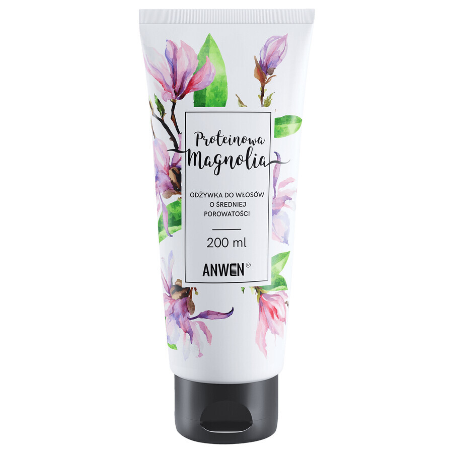 Shop Anwen Protein Magnolia, Spülung für mittelporöses Haar, 200 ml Anwen Protein Magnolia, Spülung für mittelporöses Haar, 200 ml