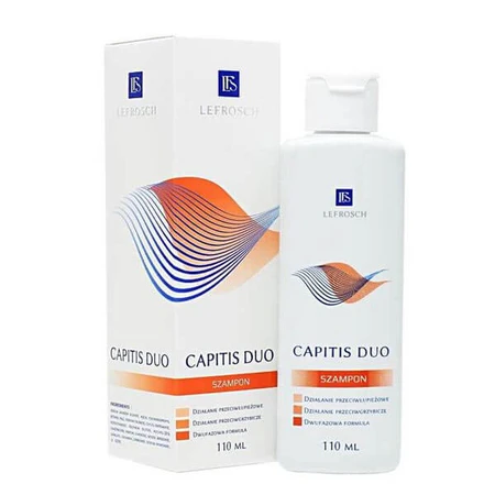 Lefrosch Capitis Duo, Anti-Schuppen- und Anti-Pilz-Shampoo, 110 ml