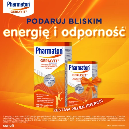 Pharmaton Set mit Ginseng Extrakt, 100 + 30 Tabletten, Sanofi