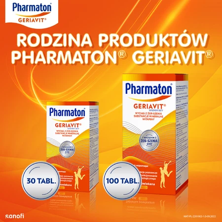 Pharmaton Set mit Ginseng Extrakt, 100 + 30 Tabletten, Sanofi