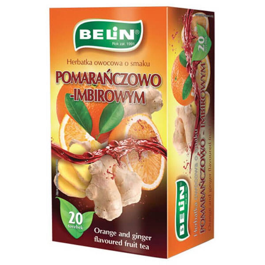 Comprar Belin Infusión de naranja y jengibre, 2 g x 20 bolsitas Belin Infusión de naranja y jengibre, 2 g x 20 bolsitas