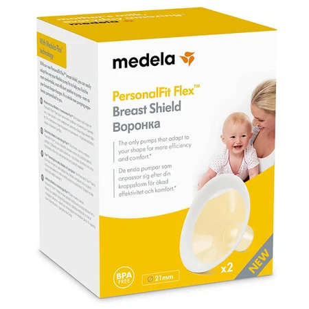 Medela PersonalFit Flex, trechter, maat S 21 mm, 2 stuks