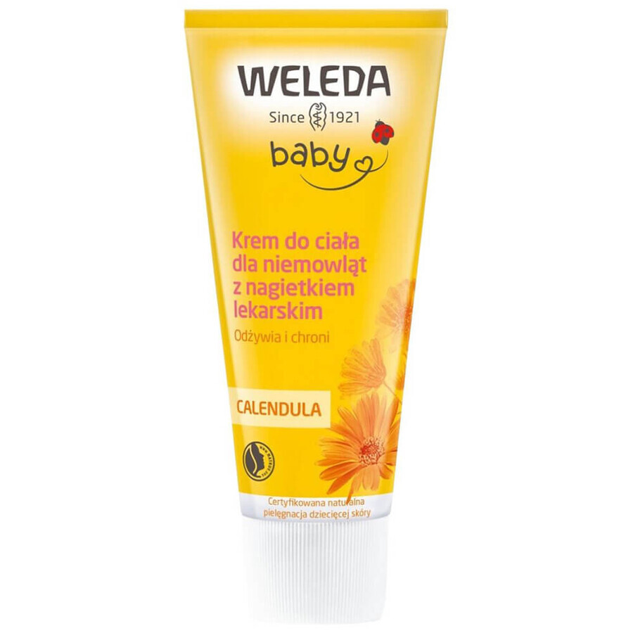 Shop Weleda Calendula, Baby-Körpercreme mit Calendula, 75 ml Weleda Calendula, Baby-Körpercreme mit Calendula, 75 ml