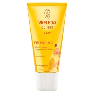 Weleda Caléndula, crema facial con caléndula, piel delicada, 50 ml