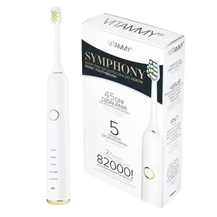 Vitammy Symphony sonic toothbrush, white, 1 pc