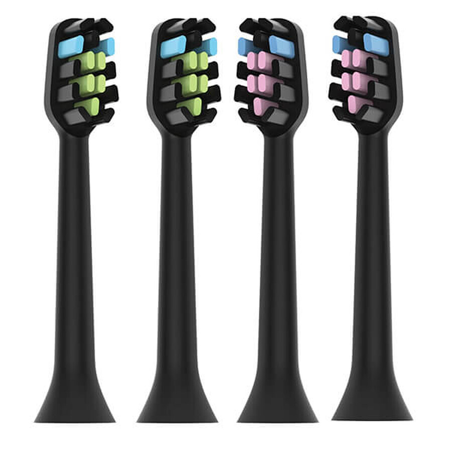Buy Vitammy, Symphony sonic toothbrush tips, black, 4 pieces Vitammy, Symphony sonic toothbrush tips, black, 4 pieces