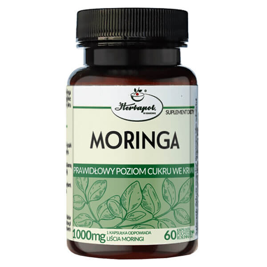 Buy Herbapol Moringa, 60 capsules Herbapol Moringa, 60 capsules