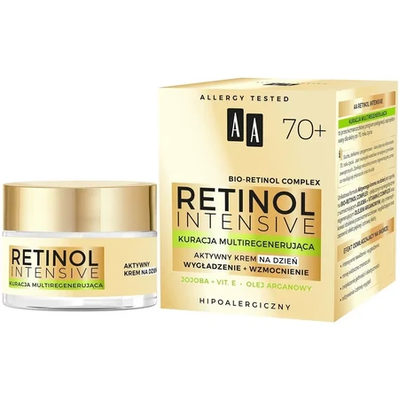 AA Retinol Intensive 70+, aktive Tagescreme, stärkend + straffend, 50 ml