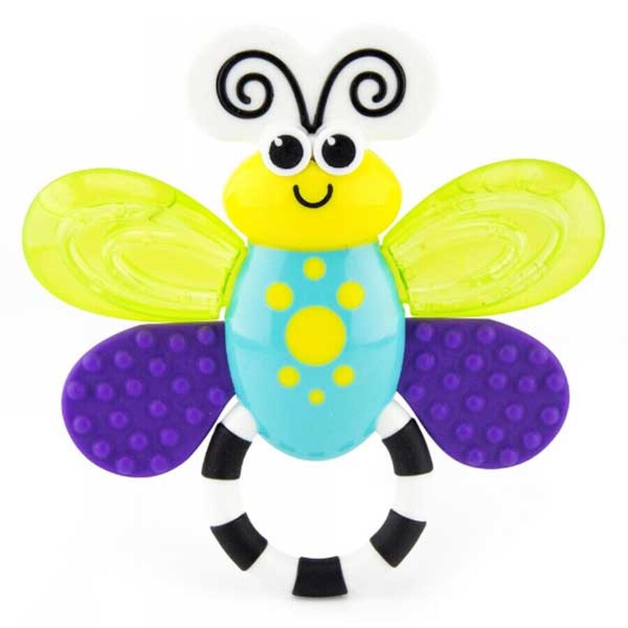 Sassy, mordedor de contraste, mariposa, a partir de 3 meses, 1 pieza