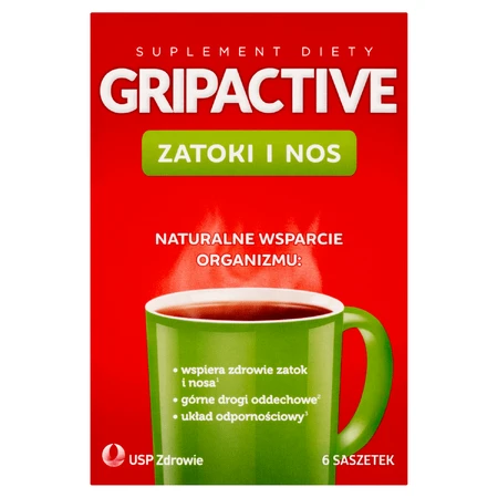Gripactive Sinuses and nose, 6 sachets