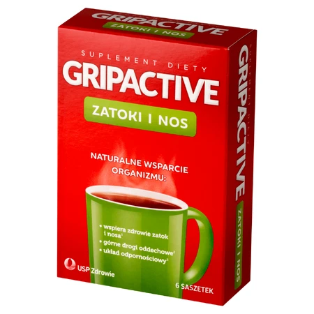Gripactive Sinuses and nose, 6 sachets