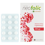 NeoFolic, acide folique 400 µg, 30 comprimés à dissolution orale NeoFolic, acide folique 400 µg, 30 comprimés à dissolution orale