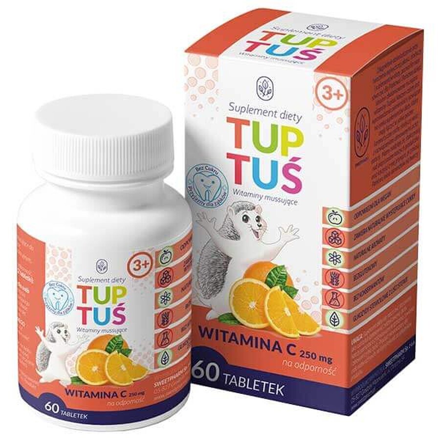 Tuptuś Vitamina C 250 mg Per l'immunità, 60 compresse