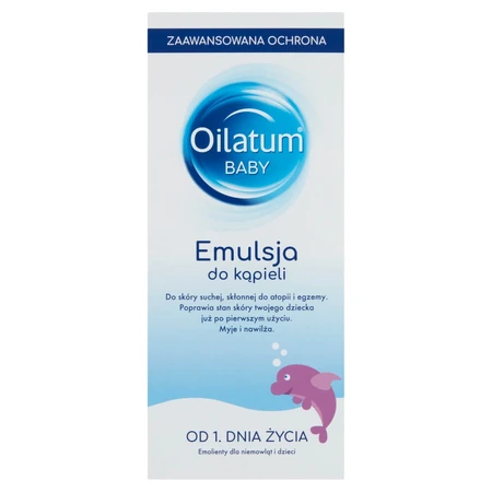 Oilatum Baby Advanced Protection, Badeemulsion ab dem 1. Lebenstag, 500 ml