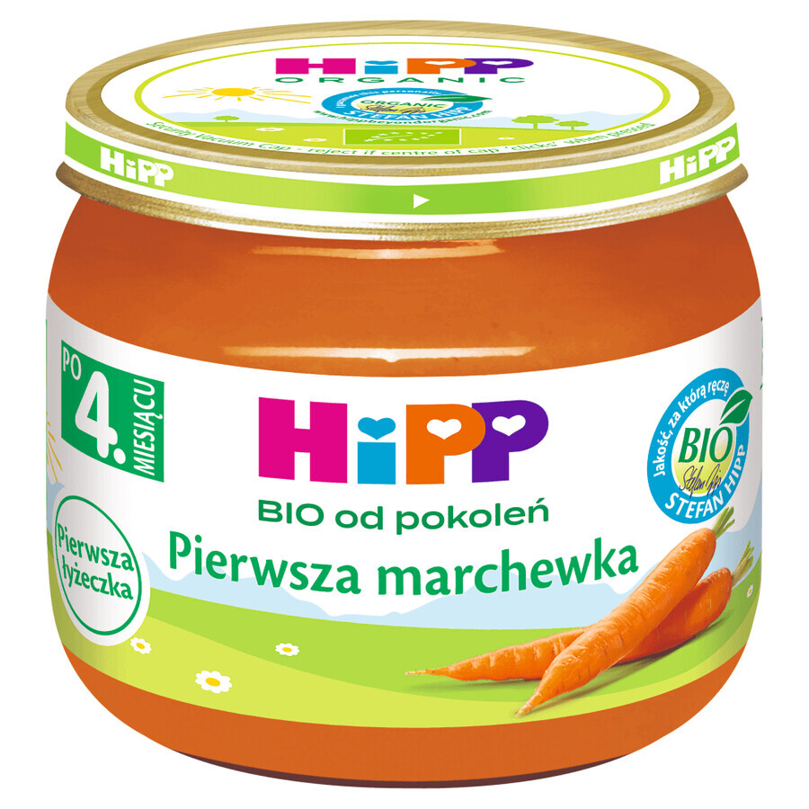 Buy HiPP Bio Vegetables, the first carrot, after 4 months, 80 g HiPP Bio Vegetables, the first carrot, after 4 months, 80 g