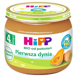 HiPP First Vegetable Bio First Pumpkin, nach 4 Monaten, 80 g