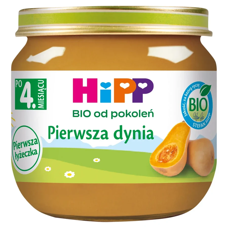 HiPP First Vegetable Bio First Pumpkin, nach 4 Monaten, 80 g