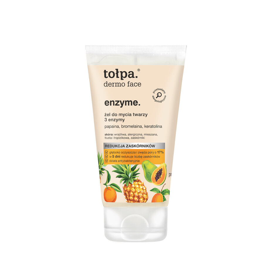 Comprar Tołpa Dermo Face Sebio, gel limpiador facial con 3 enzimas, 150 ml Tołpa Dermo Face Sebio, gel limpiador facial con 3 enzimas, 150 ml