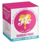 Flo, toallas sanitarias de bambú, 10 piezas para el día + 5 piezas para la noche