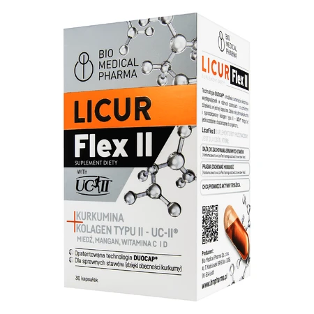 Licur Flex II, 30 cápsulas duras