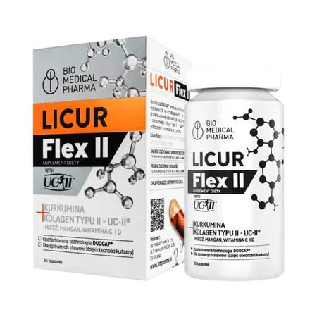 Licur Flex II, 30 cápsulas duras