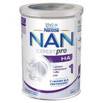 Nestle NAN Expertpro HA 1, hypoallergenic milk for babies from birth, 400 g