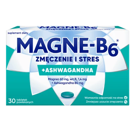 Magne-B6 Vermoeidheid en Stress, 30 filmomhulde tabletten