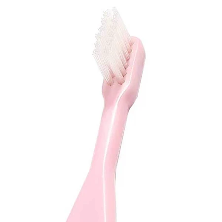 BabyOno, brosses à dents pour bébés et enfants, 550/01, rose, 3 pièces
