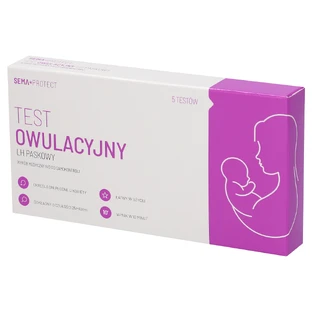 SEMA Protect, LH-Ovulationsstreifentest, empfindlich 25 mIU/ml, 5 Einheiten
