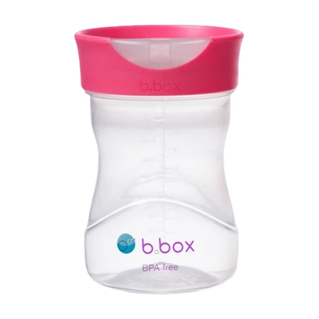 B.Box, Trinklernbecher, Trainingsbecher, Himbeere, ab 12 Monaten, 240 ml