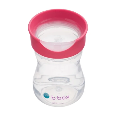 B.Box, Trinklernbecher, Trainingsbecher, Himbeere, ab 12 Monaten, 240 ml