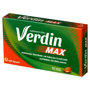 Verdin Max, 15 capsules molles