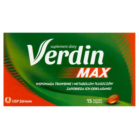 Verdin Max, 15 capsules molles