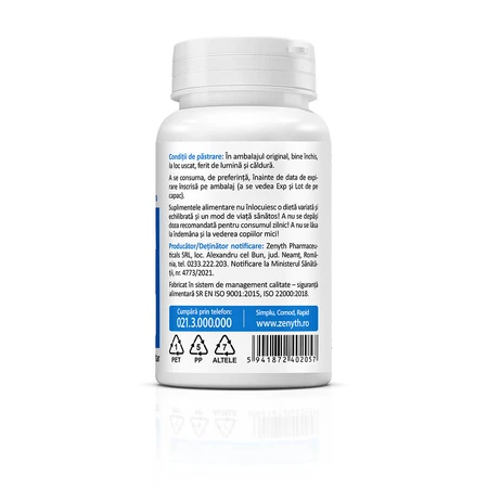 Magnesium Malate, 30 Kapseln, Zenyth